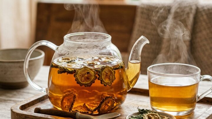 여주차 끓이는 법, 쓴맛 줄이고 효능 살리는 황금 비율은?