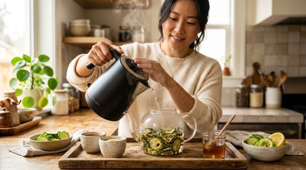 여주차 우리는 효과적인 섭취 방법